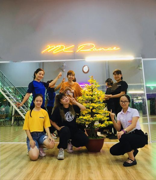 Chậu Hoa Mai Bonsai Giả Cao 1m45 Trang Trí Tết