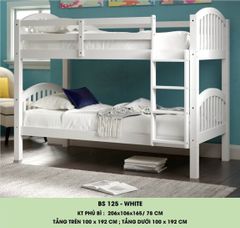 Giường 2 Tầng Gỗ Tự Nhiên Uni 1m