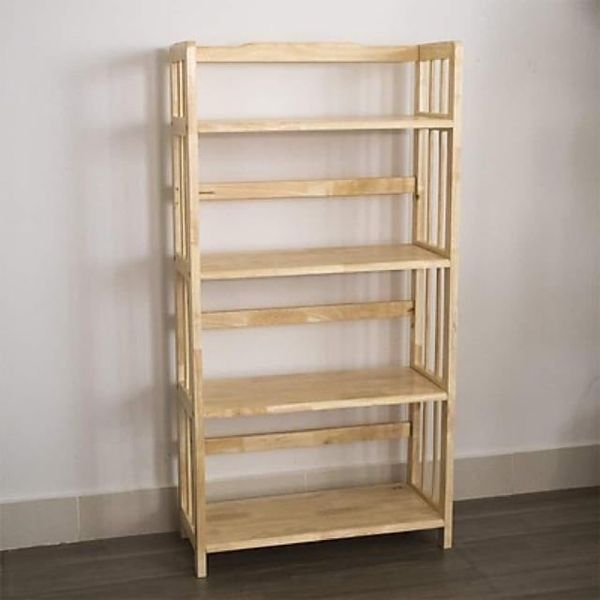 Kệ Sách Gỗ Tự Nhiên 4 Tầng (Rộng Từ 60cm-1m)