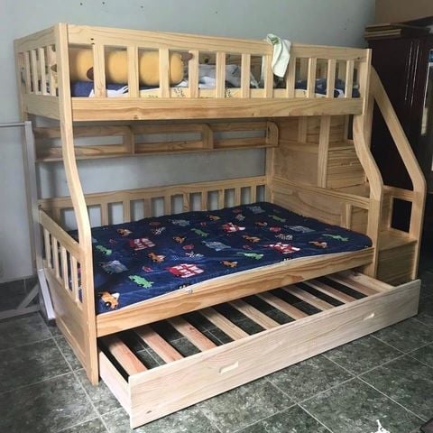 Giường 3 Tầng Cao Cấp OBA