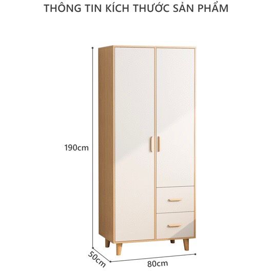 Tủ Quần Áo NOLULU - A80