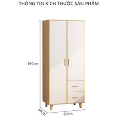 Tủ Quần Áo NOLULU - A80