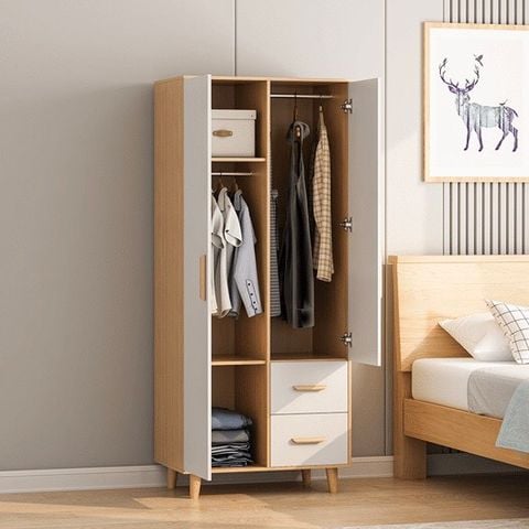 Tủ Quần Áo A80 Cánh Mở Hiện Đại