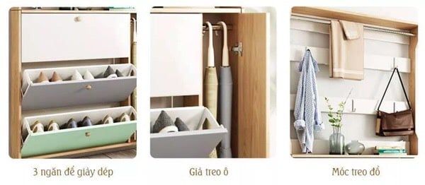 Tủ Giày Thông Minh Đa Năng NO-48