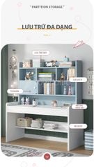 Bàn Học Tích Hợp Kệ Sách BH-108