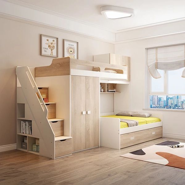 Giường Tầng Cao Cấp Đa Chức Năng GT589