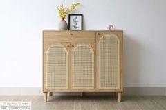 Tủ Giày Nan Mây Anna M120