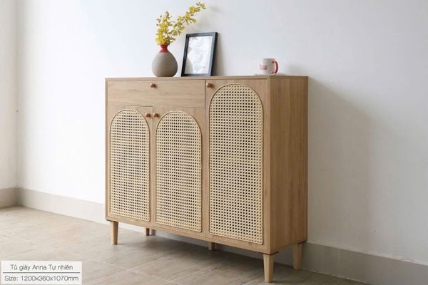 Tủ Giày Nan Mây Anna M120