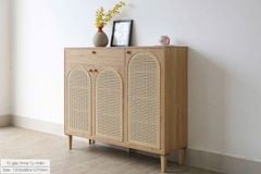 Tủ Giày Nan Mây Anna M120