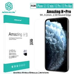 KÍNH CƯỜNG LỰC IPHONE 12 MINI - 12 - 12 PRO -12 PRO MAX NILLKIN H+PRO 0.2MM CHÍNH HÃNG