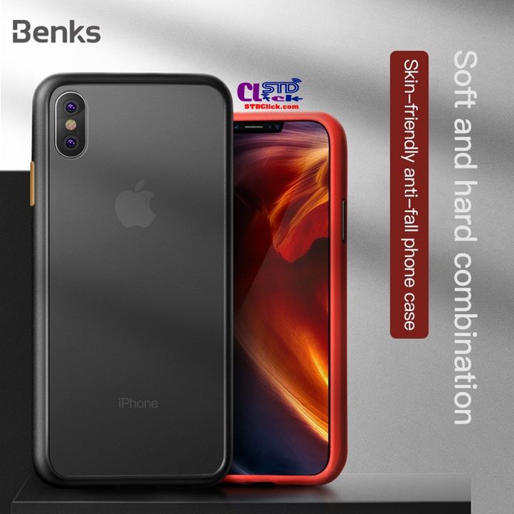 ỐP LƯNG IPHONE XS MAX BENKS MAGIC SMOOTH LƯNG CỨNG VIỀN DẺO CHÍNH HÃNG