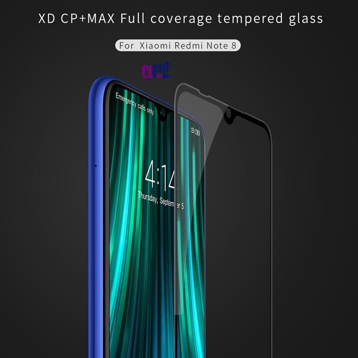 MIẾNG DÁN CƯỜNG LỰC XIAOMI REDMI NOTE 8 NILLKIN XD CP MAX CHÍNH HÃNG