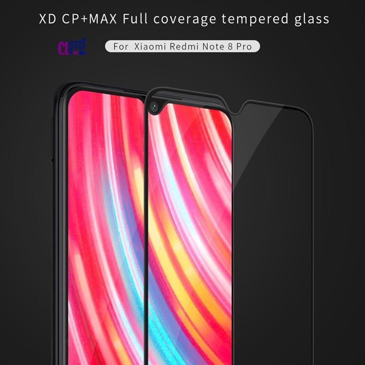 MIẾNG DÁN CƯỜNG LỰC XIAOMI REDMI NOTE 8 PRO NILLKIN XD CP MAX CHÍNH HÃNG