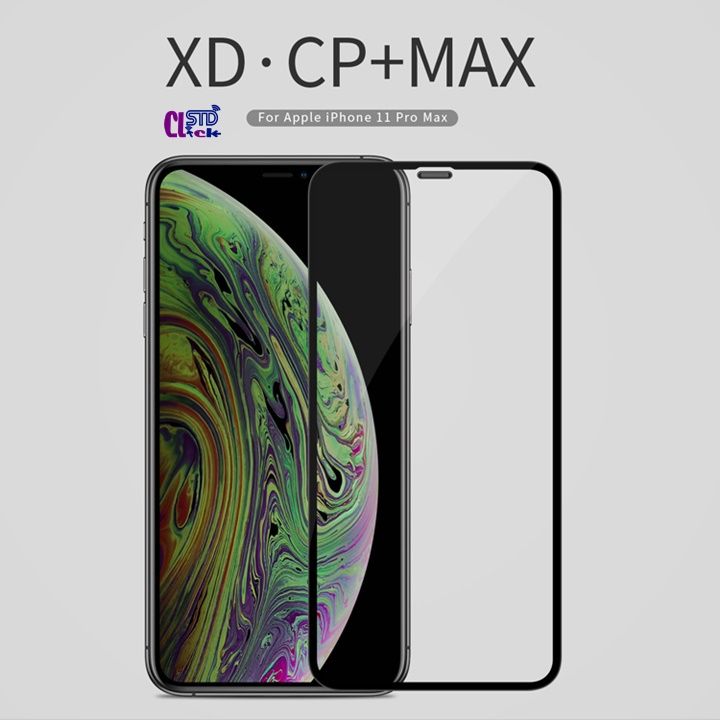 MIẾNG DÁN CƯỜNG LỰC IPHONE 11 PRO MAX NILLKIN XD CP MAX CHÍNH HÃNG