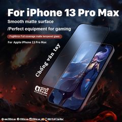 KÍNH CƯỜNG LỰC IPHONE 13 PRO MAX NILLKIN CHỐNG VÂN TAY FOGMIRROR 2.5D CHÍNH HÃNG