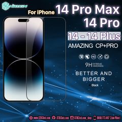 KÍNH CƯỜNG LỰC IPHONE 14 PRO MAX - 14 PRO - 14 PLUS - 14 NILLKIN CP+PRO 2.5D CHÍNH HÃNG