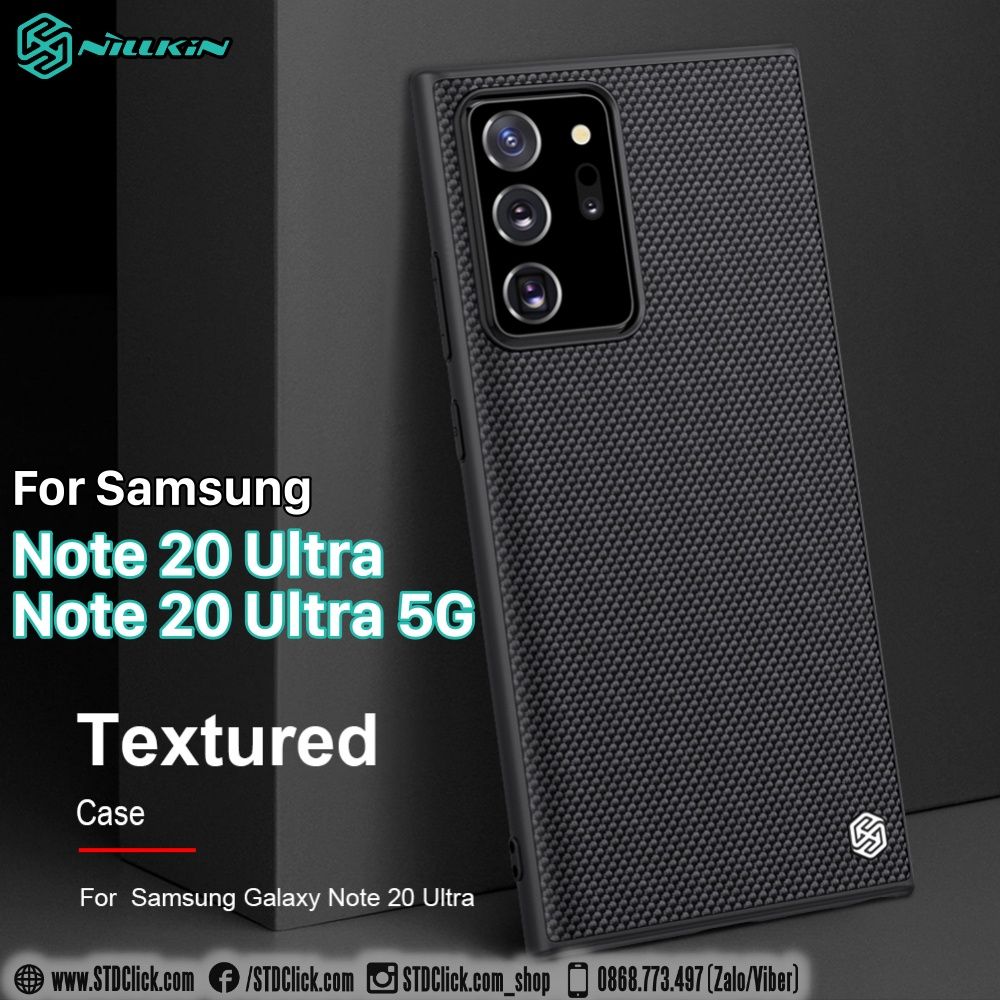 ỐP LƯNG SAMSUNG GALAXY NOTE 20 ULTRA NILLKIN TEXTURED CHÍNH HÃNG