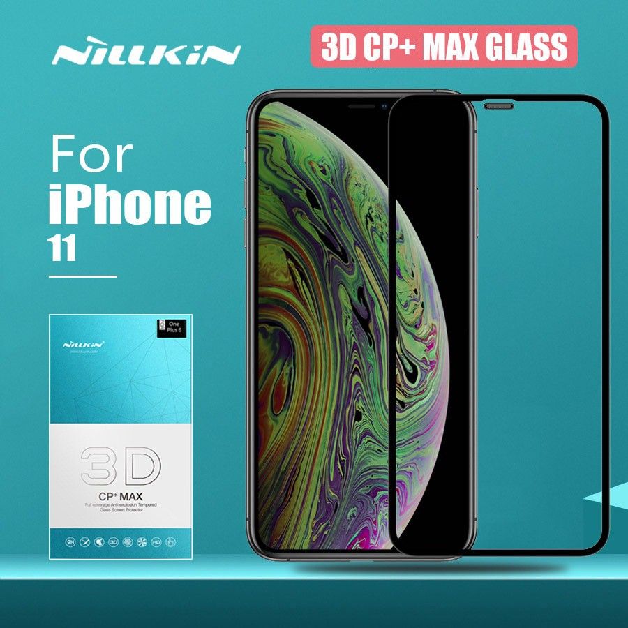 KÍNH CƯỜNG LỰC IPHONE 11 NILLKIN 3D CP+MAX CHÍNH HÃNG