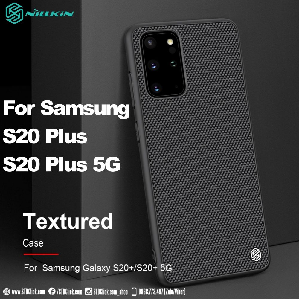 ỐP LƯNG SAMSUNG GALAXY S20 PLUS VÀ S20 PLUS 5G NILLKIN TEXTURED NYLON FIBER CHÍNH HÃNG