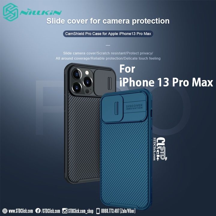 ỐP LƯNG IPHONE 13 PRO MAX NILLKIN CAMSHIELD PRO NILLKIN CHÍNH HÃNG
