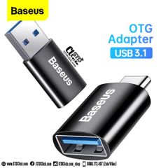 JACK CHUYỂN TYPE C SANG USB 3.1 BASEUS OTG INGENUITY CHÍNH HÃNG