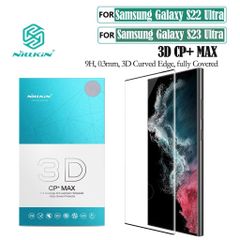 KÍNH CƯỜNG LỰC SAMSUNG GALAXY S23 ULTRA 5G - S22 ULTRA 5G NILLKIN 3D CP+MAX CHÍNH HÃNG