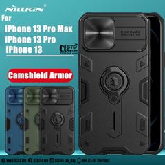 ỐP LƯNG IPHONE 13 PRO MAX - 13 PRO - 13 NILLKIN CAMSHIELD ARMOR CHỐNG SỐC BẢO VỆ CAMERA CHÍNH HÃNG