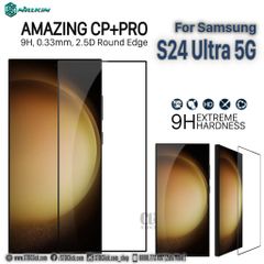 KÍNH CƯỜNG LỰC Samsung Galaxy S24 Ultra 5G NILLKIN CP+PRO 2.5D CHÍNH HÃNG