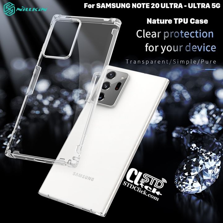 ỐP LƯNG SAMSUNG GALAXY NOTE 20 ULTRA - ULTRA 5G NILLKIN SILICON CHÍNH HÃNG