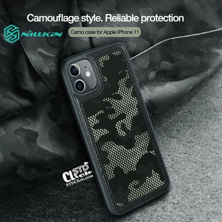 ỐP LƯNG IPHONE 11 NILLKIN CAMO CHÍNH HÃNG