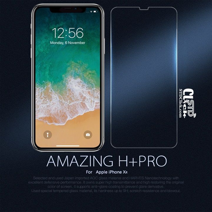 KÍNH CƯỜNG LỰC IPHONE XR NILLKIN H+PRO CHÍNH HÃNG