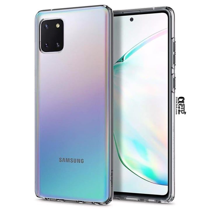 ỐP LƯNG SAMSUNG GALAXY NOTE 10 LITE LIGKUS LƯNG CỨNG VIỀN DẺO TRONG SUỐT CHÍNH HÃNG