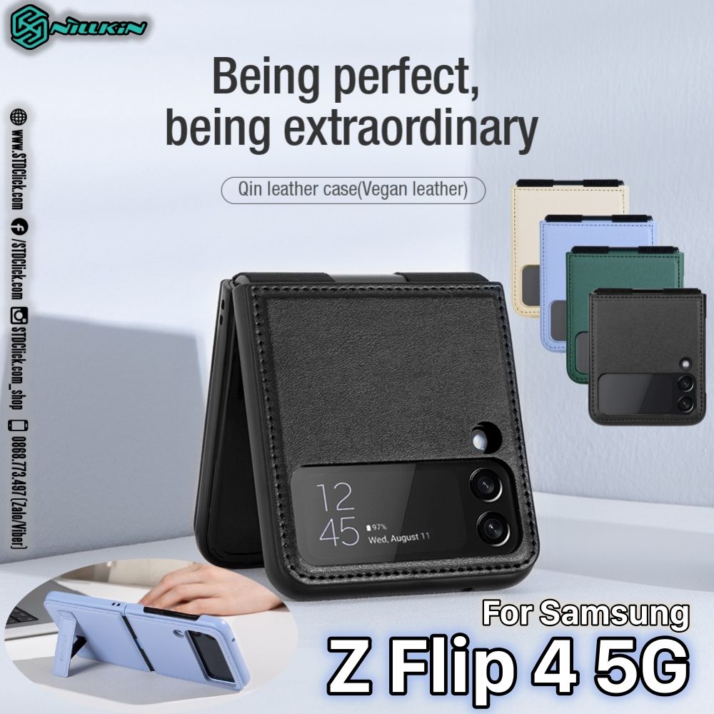 ỐP LƯNG SAMSUNG GALAXY Z FLIP 4 5G NILLKIN QIN CHÍNH HÃNG