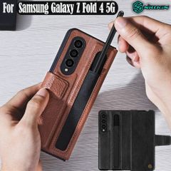 ỐP LƯNG SAMSUNG GALAXY Z FOLD 4 5G NILLKIN AOGE CÓ KHE GIỮ BÚT CHÍNH HÃNG