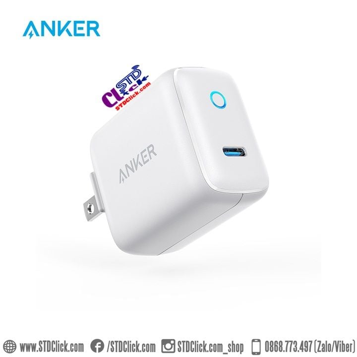 SẠC TYPE C PD ANKER POWERPORT PD 1 18W CHÍNH HÃNG