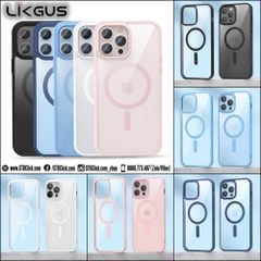 ỐP LƯNG IPHONE 13 - 13 PRO - 13 PRO MAX LIKGUS CHÍNH HÃNG HỔ TRỢ SẠC KHÔNG DÂY TỪ TÍNH - LƯNG CỨNG TRONG VIỀN DẺO