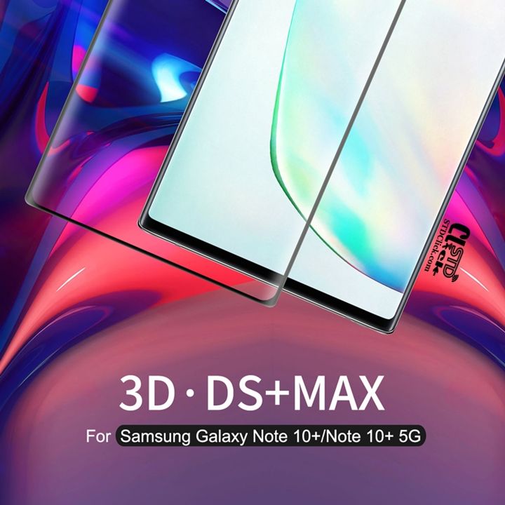 KÍNH CƯỜNG LỰC SAMSUNG GALAXY NOTE 10 PLUS - NOTE 10 PLUS 5G NILLKIN 3D DS+MAX CHÍNH HÃNG