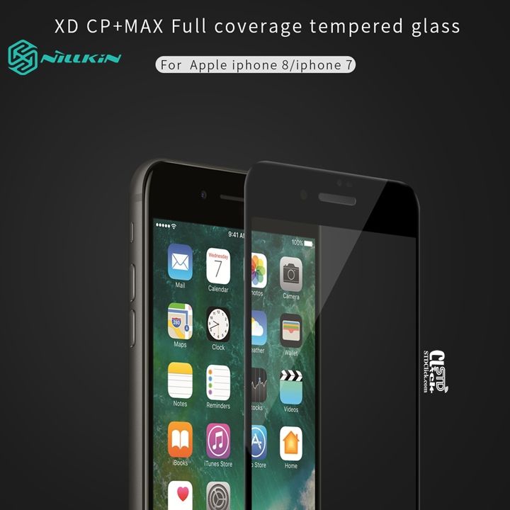 MIẾNG DÁN CƯỜNG LỰC IPHONE 8 - 7 NILLKIN XD CP+MAX CHÍNH HÃNG