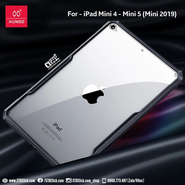 ỐP LƯNG IPAD MINI 2019 - MINI 4 XUNDD CHỐNG SỐC CHÍNH HÃNG