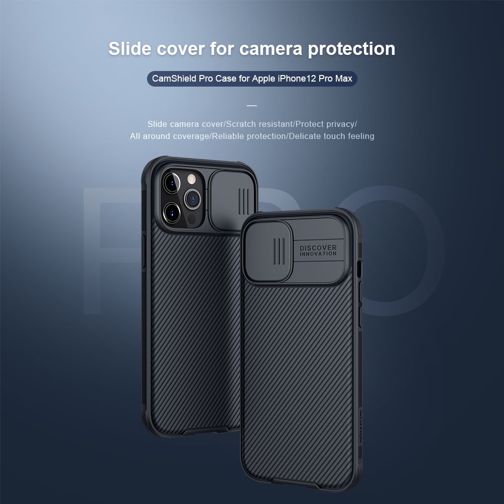 ỐP LƯNG IPHONE 12 PRO MAX NILLKIN CAMSHIELD PRO NILLKIN CHÍNH HÃNG