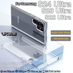 ỐP LƯNG SAMSUNG GALAXY S24 ULTRA 5G - S23 ULTRA - S22 ULTRA - S22 PLUS LIKGUS LƯNG CỨNG TRONG VIỀN DẺO CHÍNH HÃNG