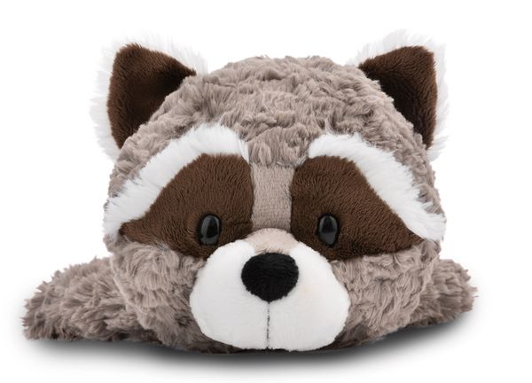  61303-Thú bông NICI Germany GREEN gấu mèo Lenno siêu mềm mịn | Soft toy Raccoon Lenno 45cm lying |Dreamy Winter 