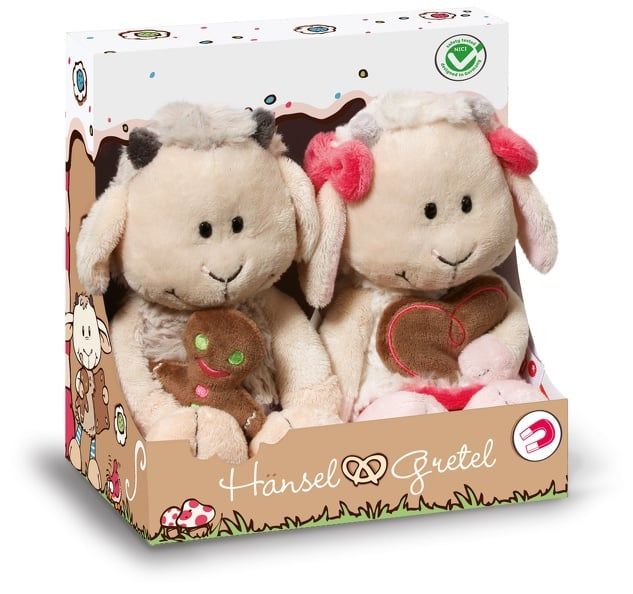  Thú nhồi bông 20cm 37628 |Hansel Gretel bé dê|NICI Germany 