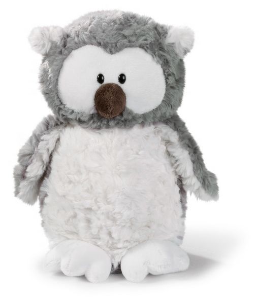  Thú nhồi bông 20cm-cú tuyết Snowy owl Winter FF-Nici Germany-37958 