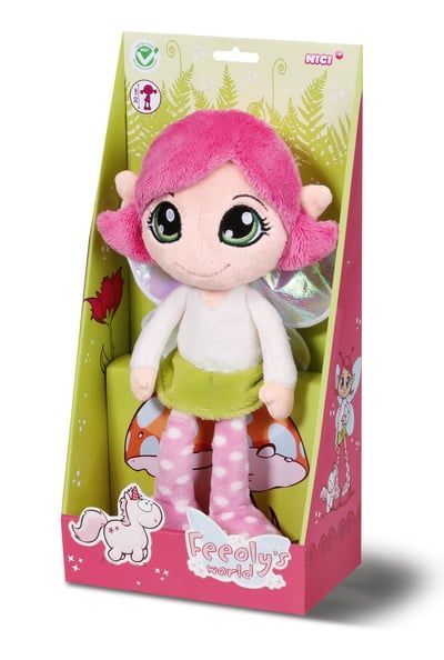  Đồ chơi thú nhồi bông 30cm búp bê thiên thần Doll Feeoly Unicorn | NICI-38056 