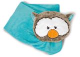  Đồ chơi thú nhồi bông 144x120cm cú Olalia Olalia mền gối 2in1 blanket & pillow Forest Friends | NICI-39629 