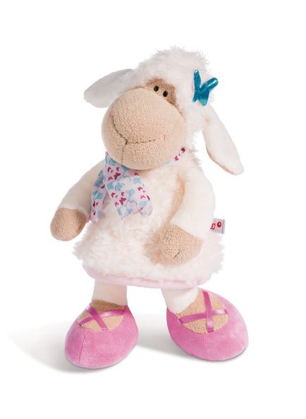  Thú nhồi bông 35cm-cừu tiểu thư Pháp Jolly Paris love-Nici Germany Farm-44270 