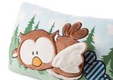  Đồ chơi thú nhồi bông 43x25cm cú Oscar The Owlsons gối cushion| NICI-46098 