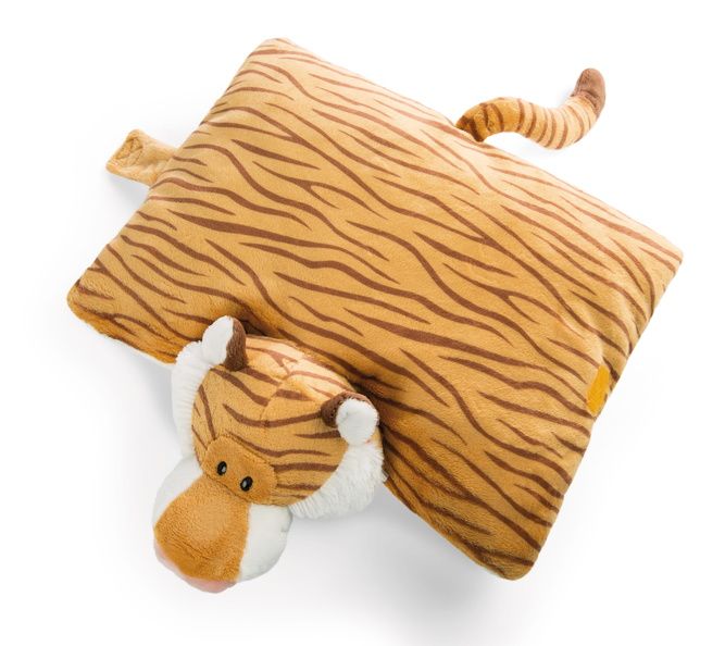  Thú bông kèm gối 2in1 GO GREEN Tiger Tiger-Lilly 40x30cm NICI 47229 