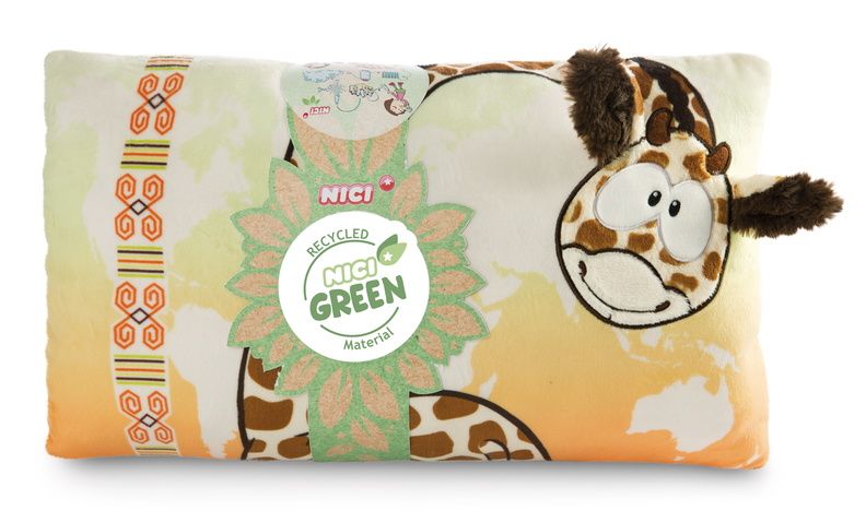  Gối bông GO GREEN Giraffe 43x25cm NICI 47243 